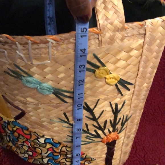 Authentic Nassau Bahamas Straw Totes NWOT - Picture 7 of 7